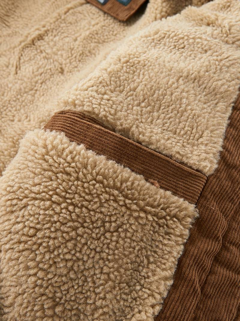 Men's Corduroy Sherpa-Lined Jacket | Warm & Durable | Classic Workwear