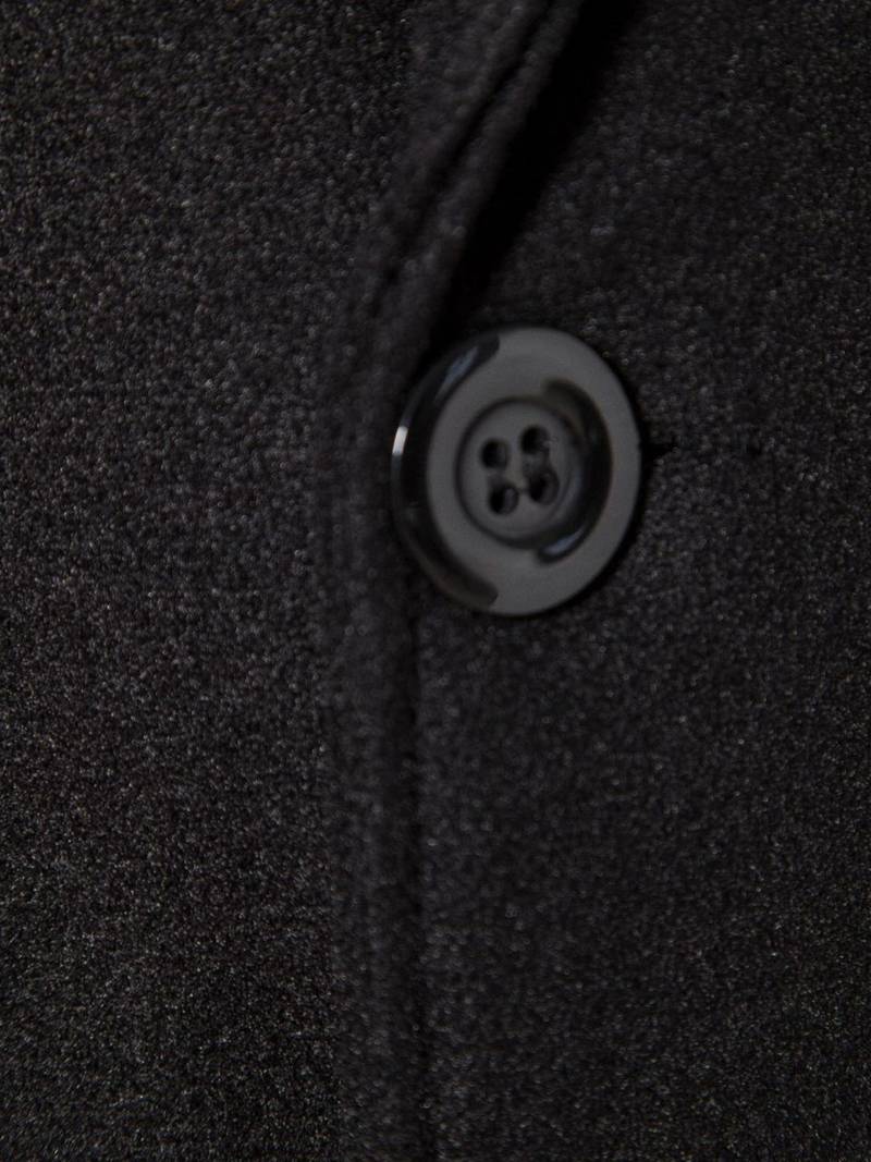 Classic Long Wool Coat | Tailored Fit | Warm Winter Outerwear | Elegant Minimalist Design