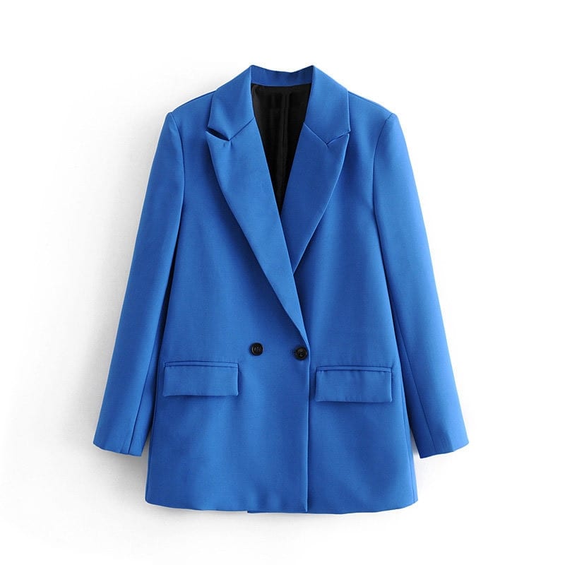 Double-Breasted Blazer | Tailored Elegance | Structured Fit | Office to Evening Wear