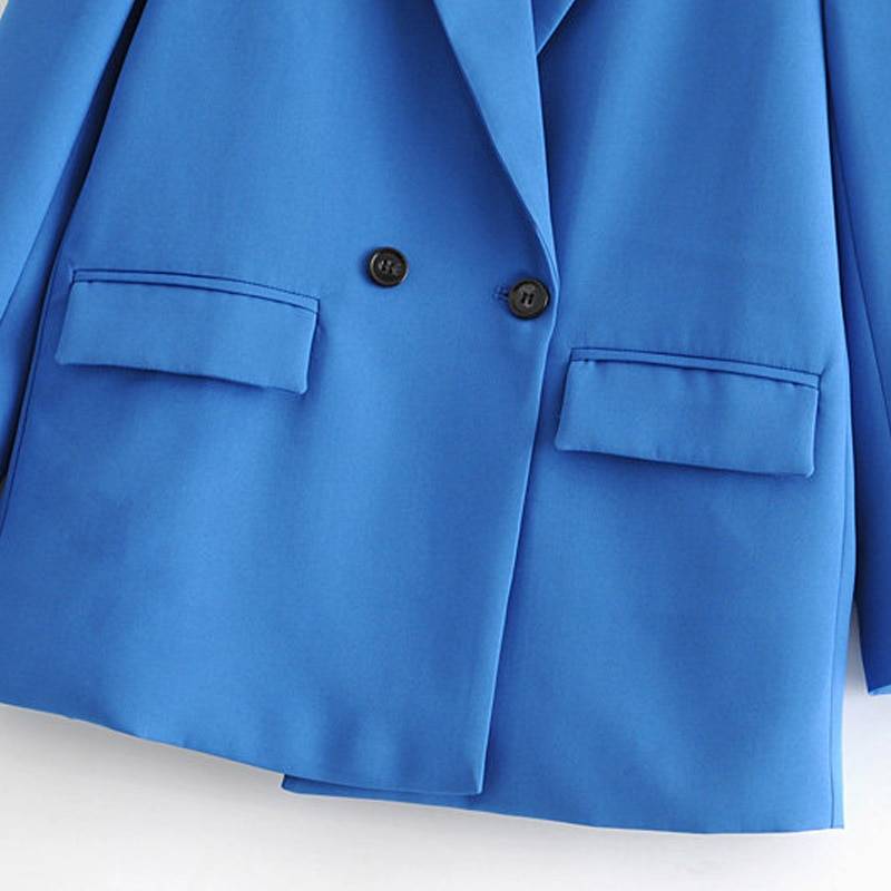 Double-Breasted Blazer | Tailored Elegance | Structured Fit | Office to Evening Wear