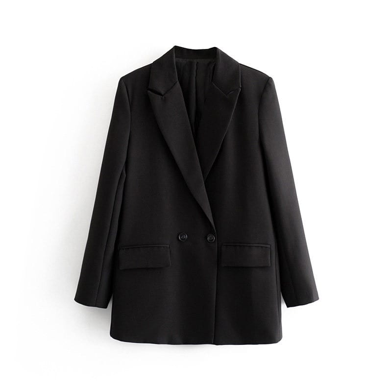 Double-Breasted Blazer | Tailored Elegance | Structured Fit | Office to Evening Wear