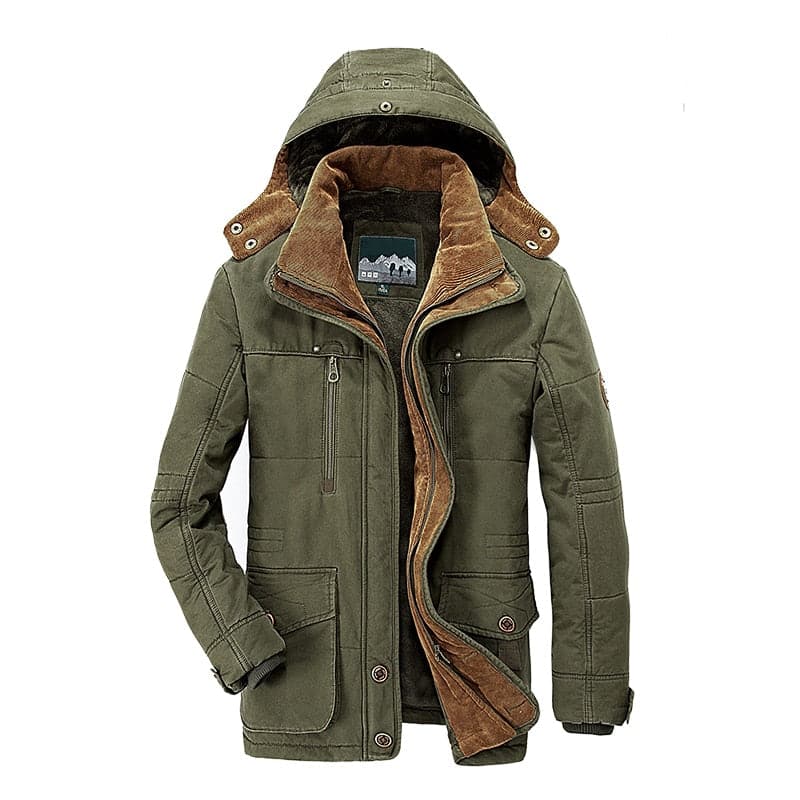 Heavyweight Utility Parka with Sherpa Lining | Men’s Outdoor Jacket Canada