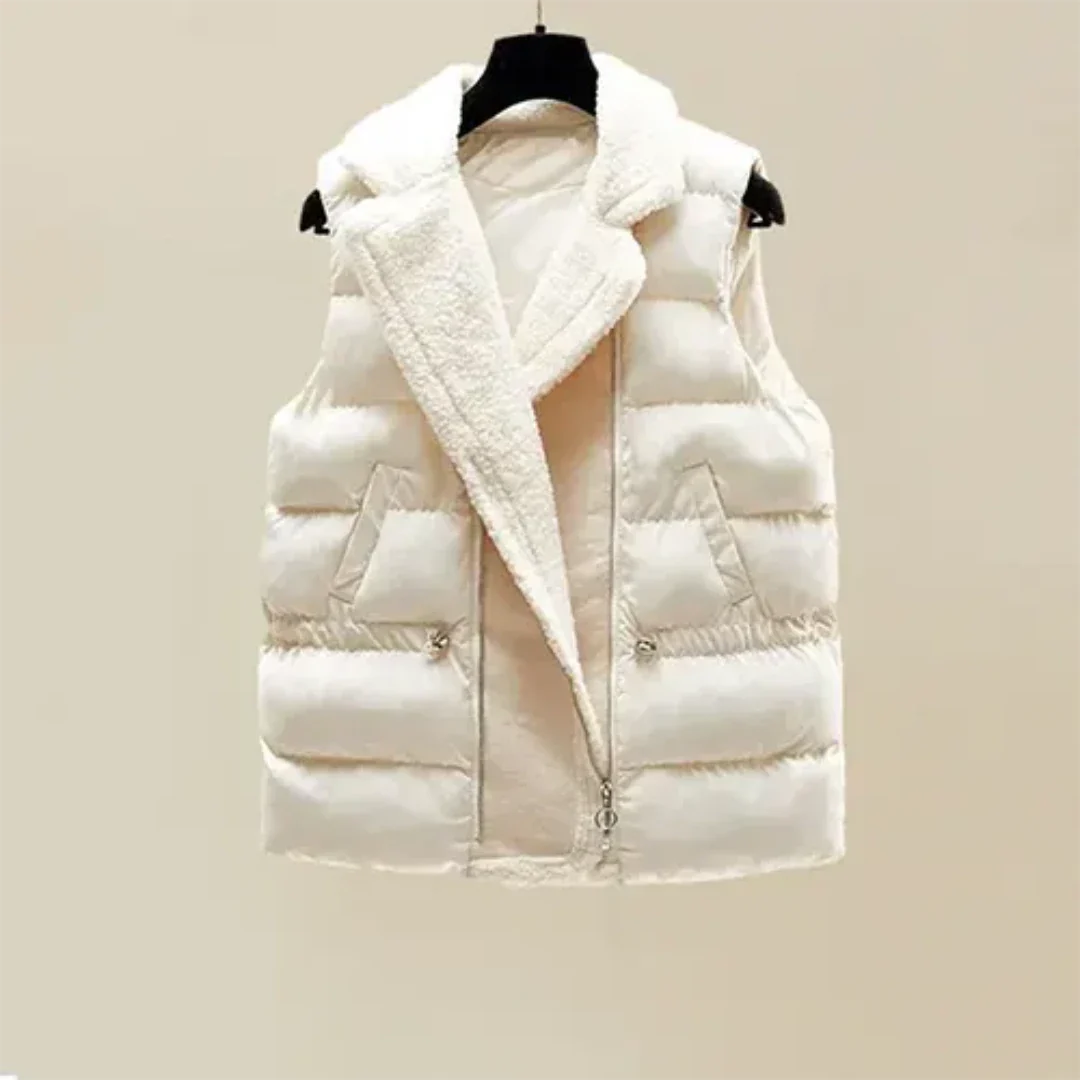 3-Piece Knit Lounge Set with Puffer Vest | Ribbed Turtleneck & Cable Pants | Winter Co-ord Outfit Canada