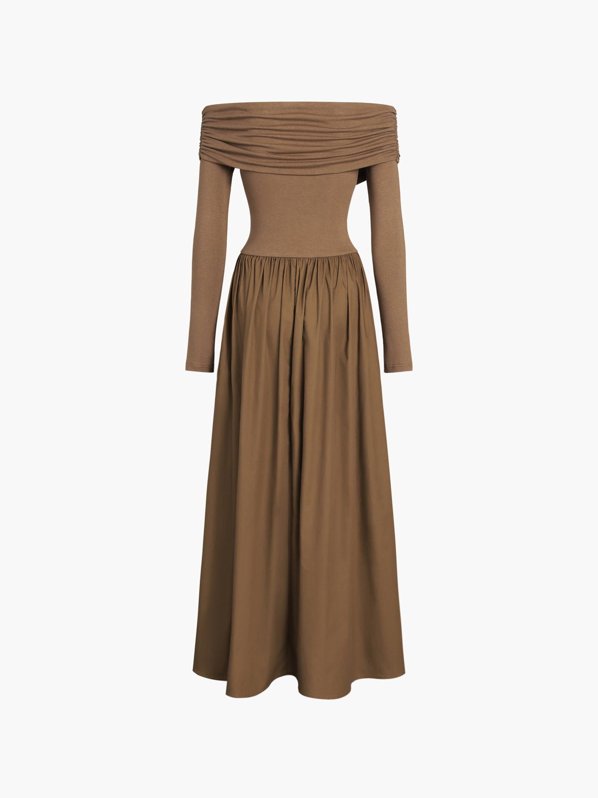 Off-Shoulder Maxi Dress | Elegant Evening Wear | Cotton Blend | Party Perfect