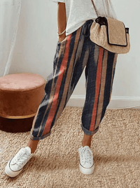 Striped blue