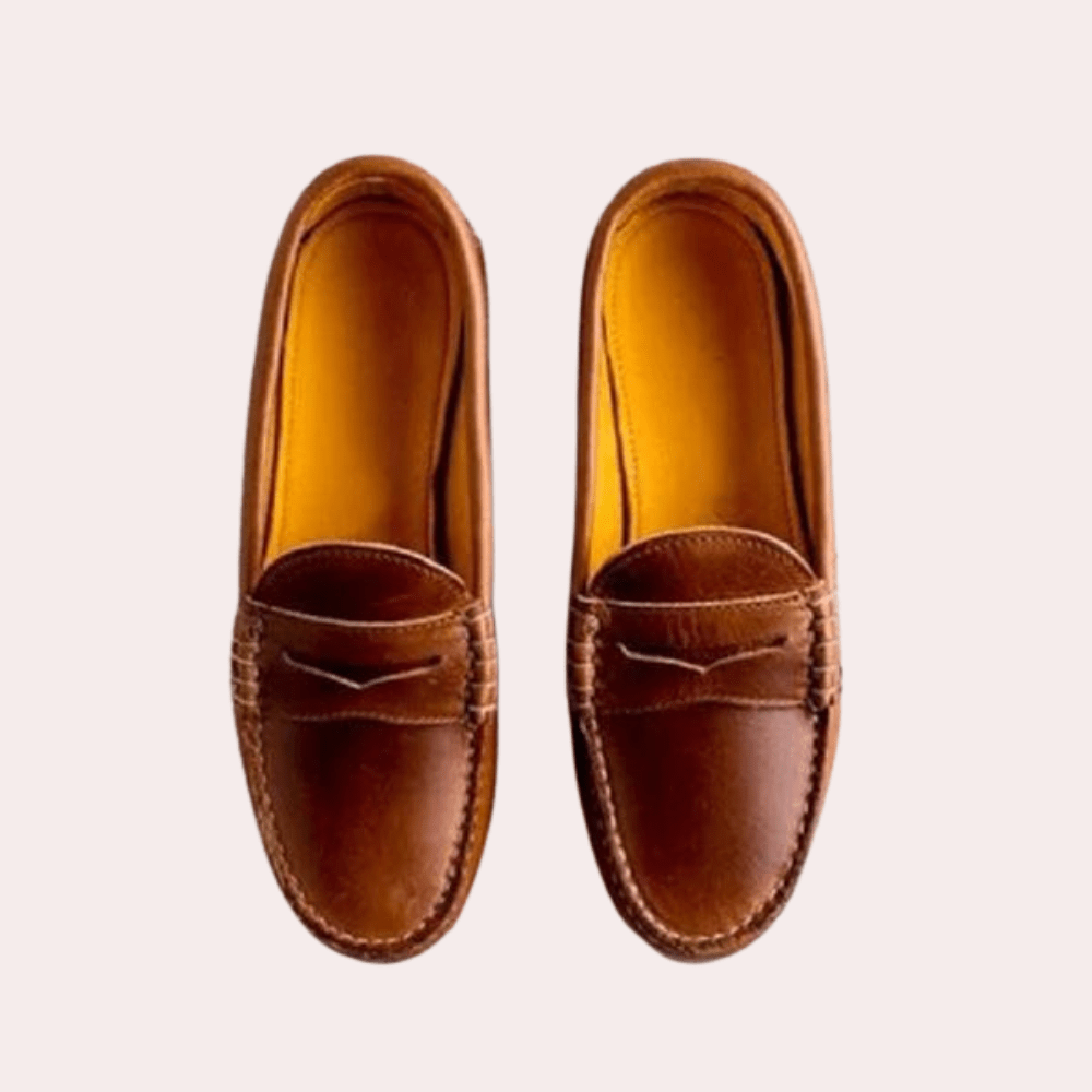 Men’s Classic Leather Loafers | Timeless & Comfortable | Slip-On | Dress & Casual Wear