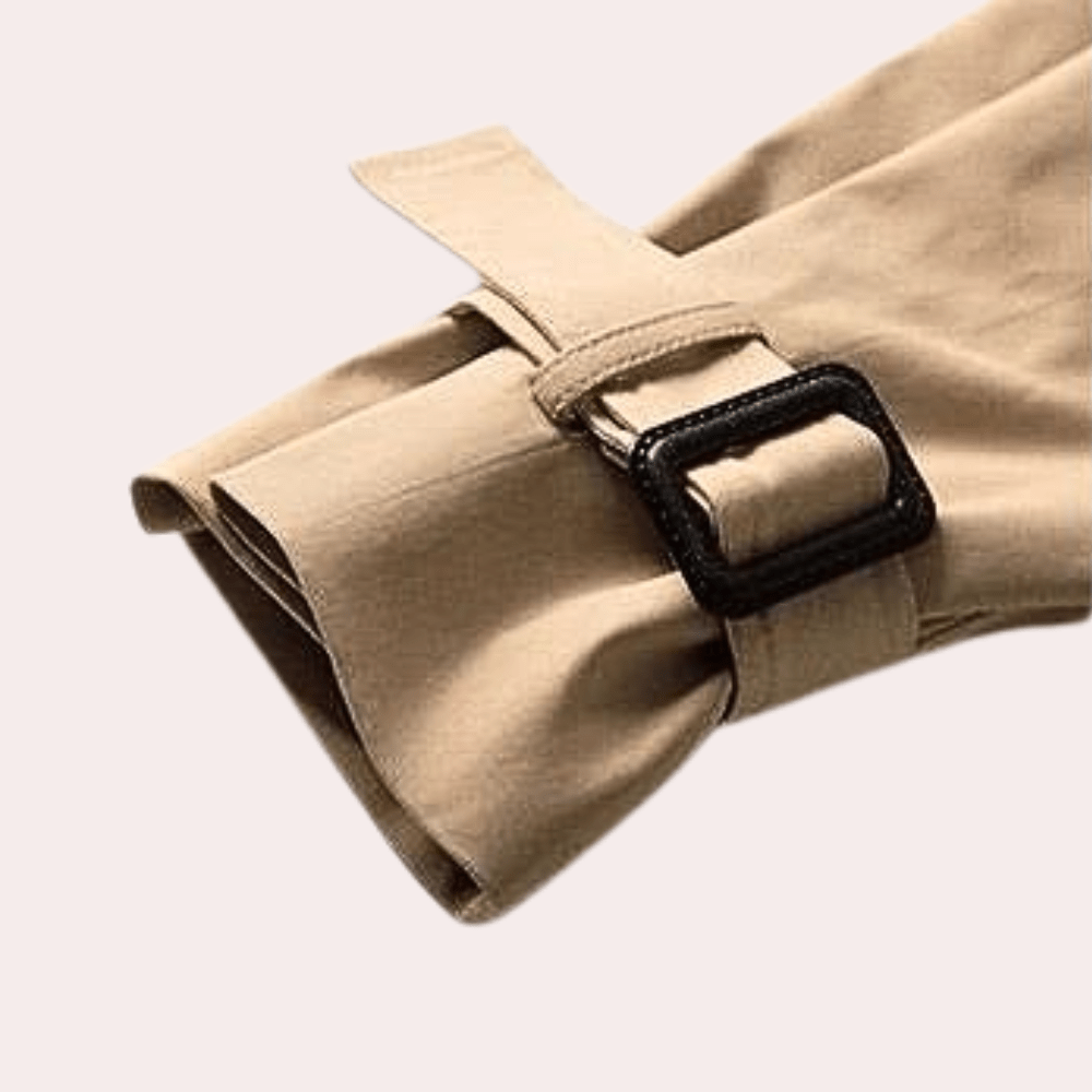 Classic Trench Coat | Adjustable Belted Fit | Timeless Design | Lightweight Layer