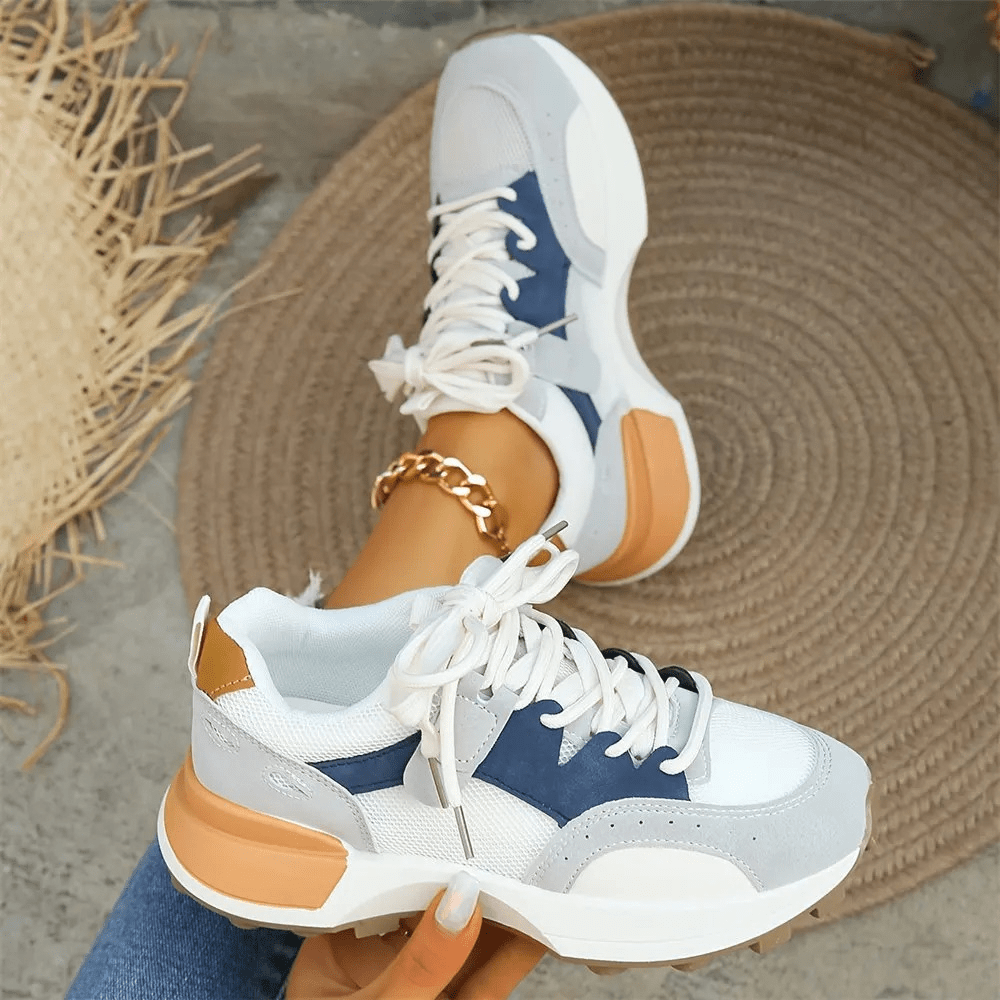 Chunky Colourblock Sneakers | Bold & Stylish | Lightweight Comfort | Casual Wear