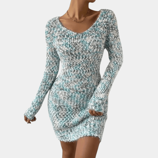 Crochet Knit Mini Dress | Lightweight Open-Weave | Casual Chic