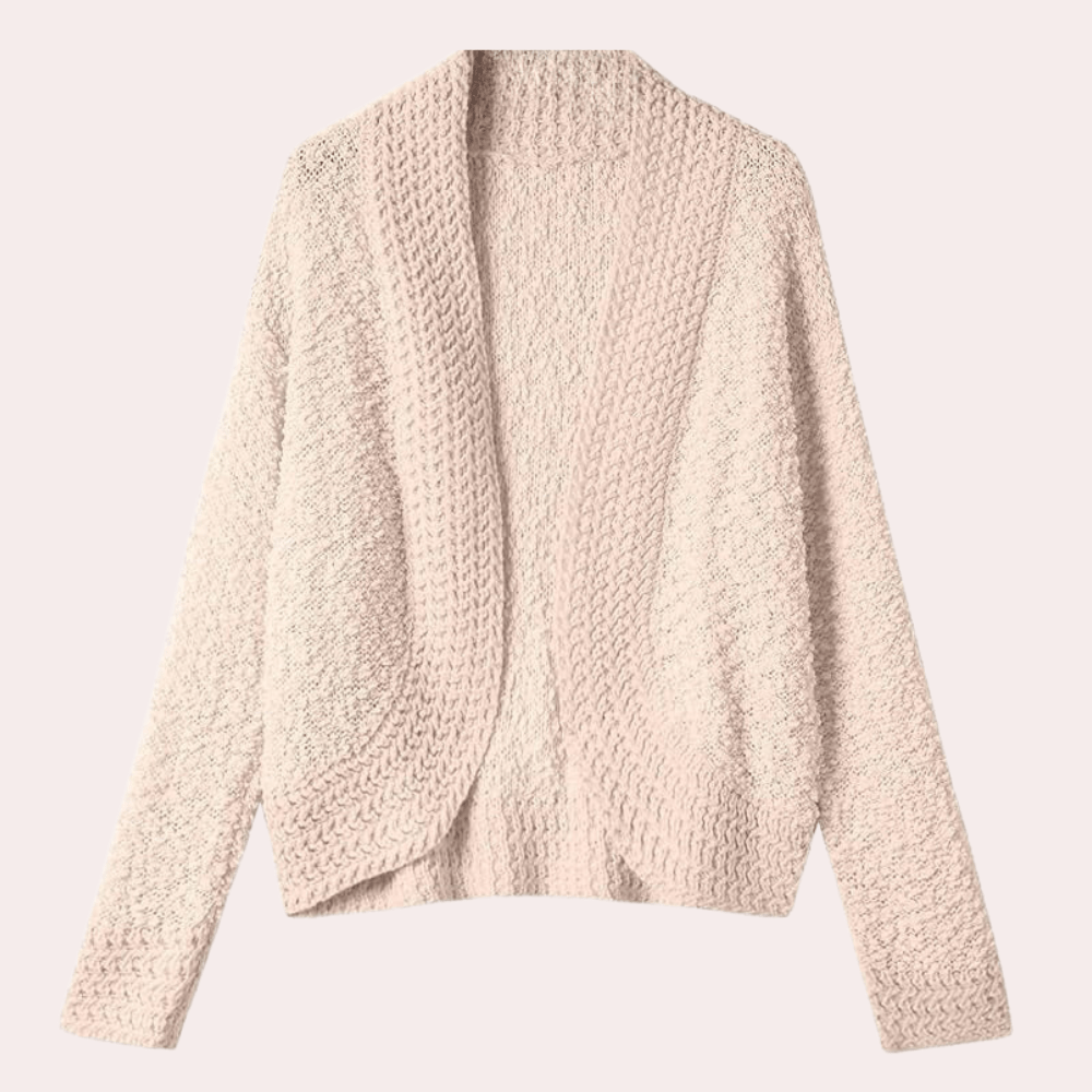 Cozy Textured Knit Cardigan | Open Front | Soft & Warm | Fall & Winter
