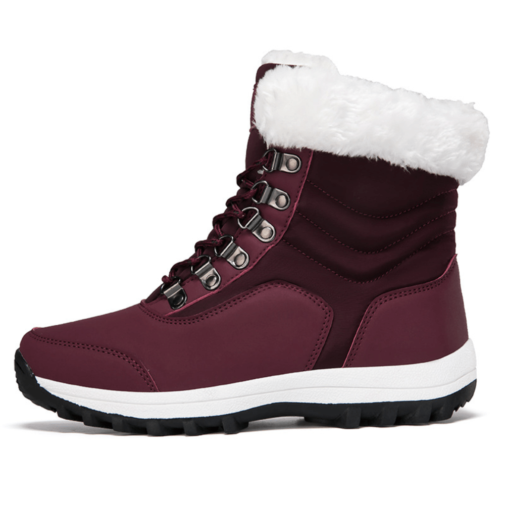 Women's Winter Snow Boots | Waterproof & Insulated | Faux Fur Lined