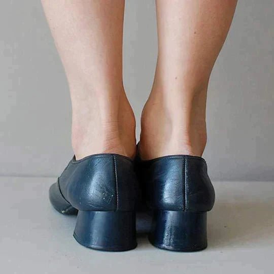 Comfort Buckle Pumps | Classic Low-Heel Mary Janes