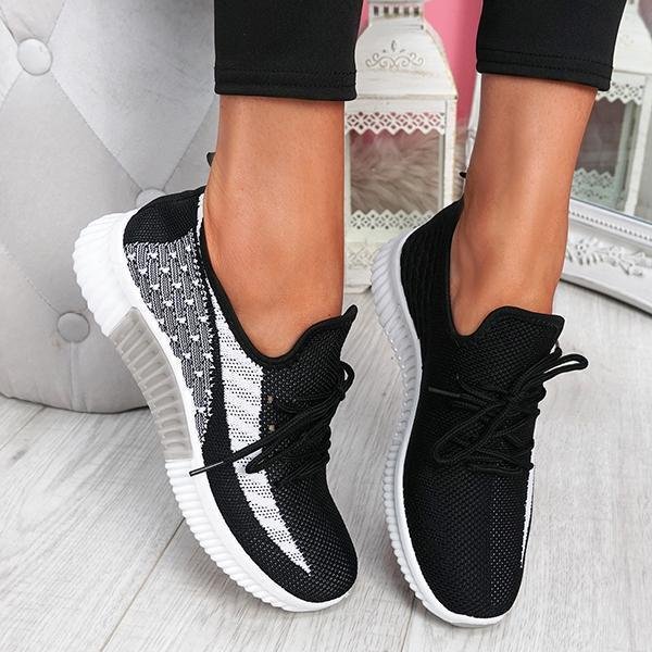 Breathable Knit Sneakers | Lightweight Walking Shoes | Everyday Active Wear