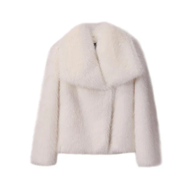 Cropped Faux Fur Jacket | Luxe Texture | Chic and Warm
