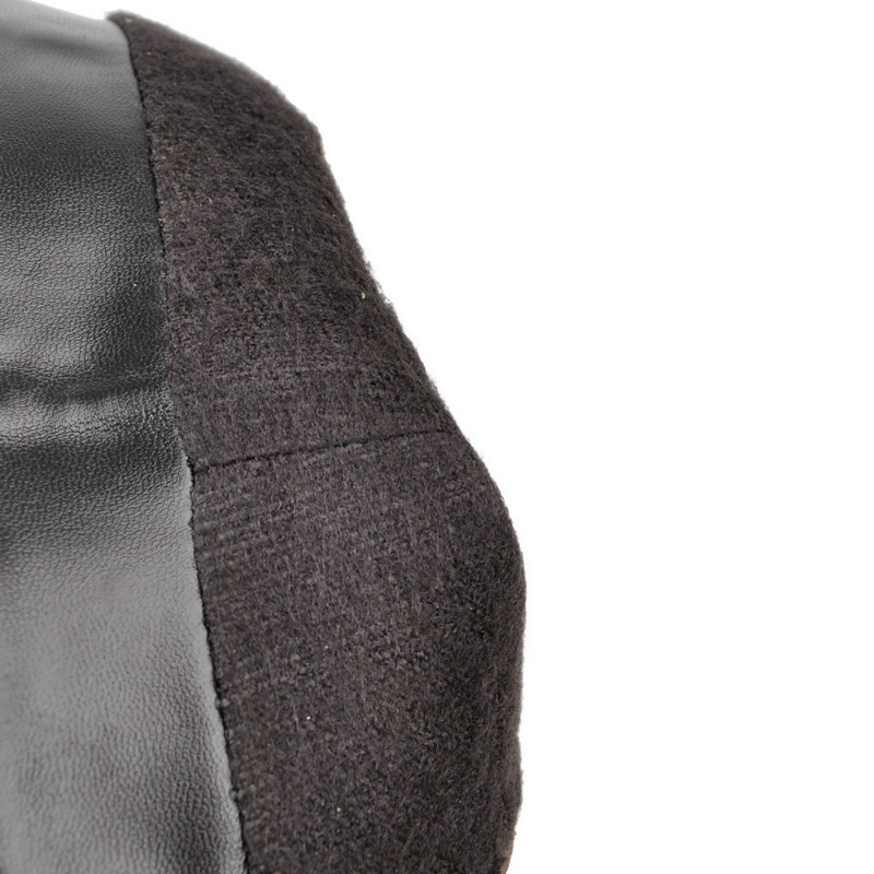 Tall Block Heel Boots | Sleek Zip-Up Design | Faux Leather Knee-High