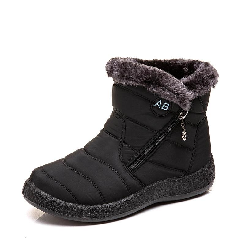 Insulated Winter Booties | Waterproof Outer with Faux Fur Lining