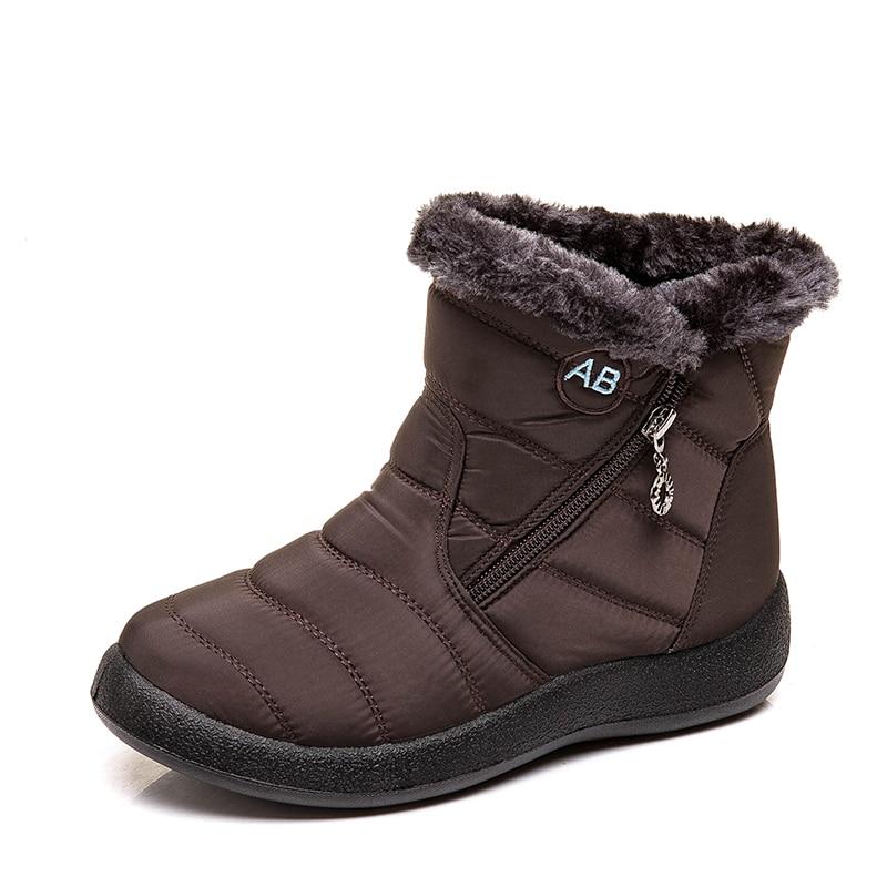 Insulated Winter Booties | Waterproof Outer with Faux Fur Lining