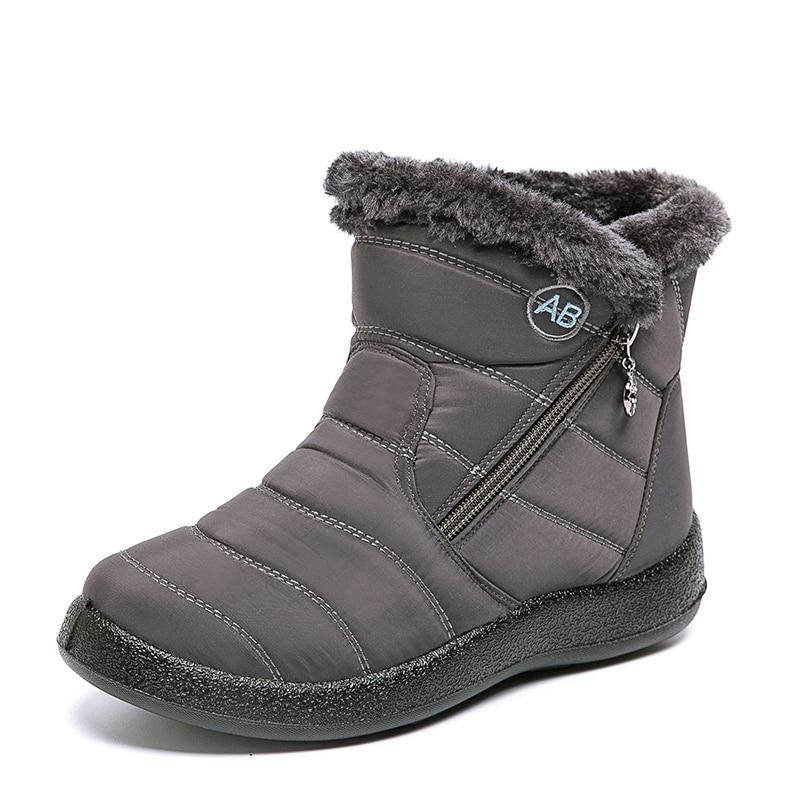 Insulated Winter Booties | Waterproof Outer with Faux Fur Lining