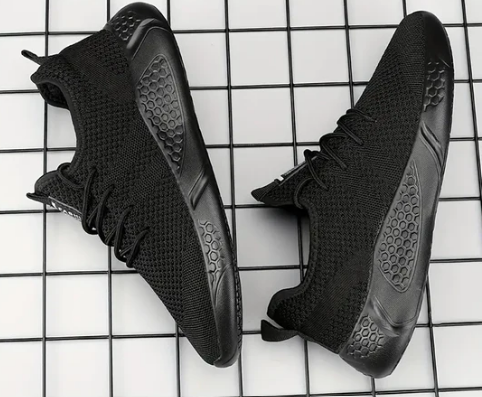 Men’s Lightweight Knit Sneakers | Breathable Mesh | Cushioned Sport Sole