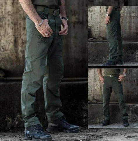 Men’s Utility Cargo Pants | Relaxed Fit | Multi-Pocket Workwear