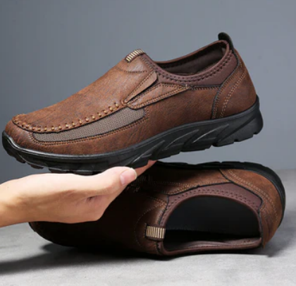 Men’s Slip-On Loafers | Cushioned Sole | Casual Comfort Walking Shoes
