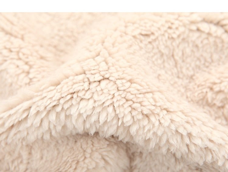Nordic Knit Zip Cardigan | Fleece-Lined Sweater | Winter Warmth
