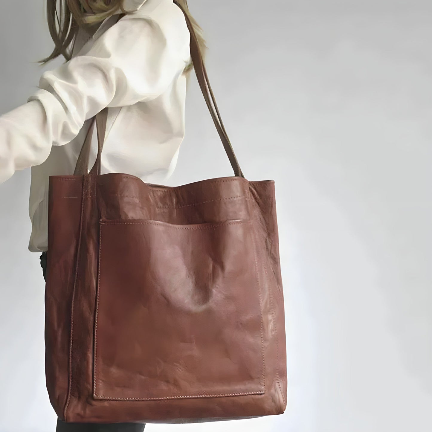 Classic Tote Bag | PU Leather | Everyday Versatility