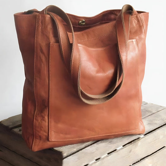 Classic Tote Bag | PU Leather | Everyday Versatility