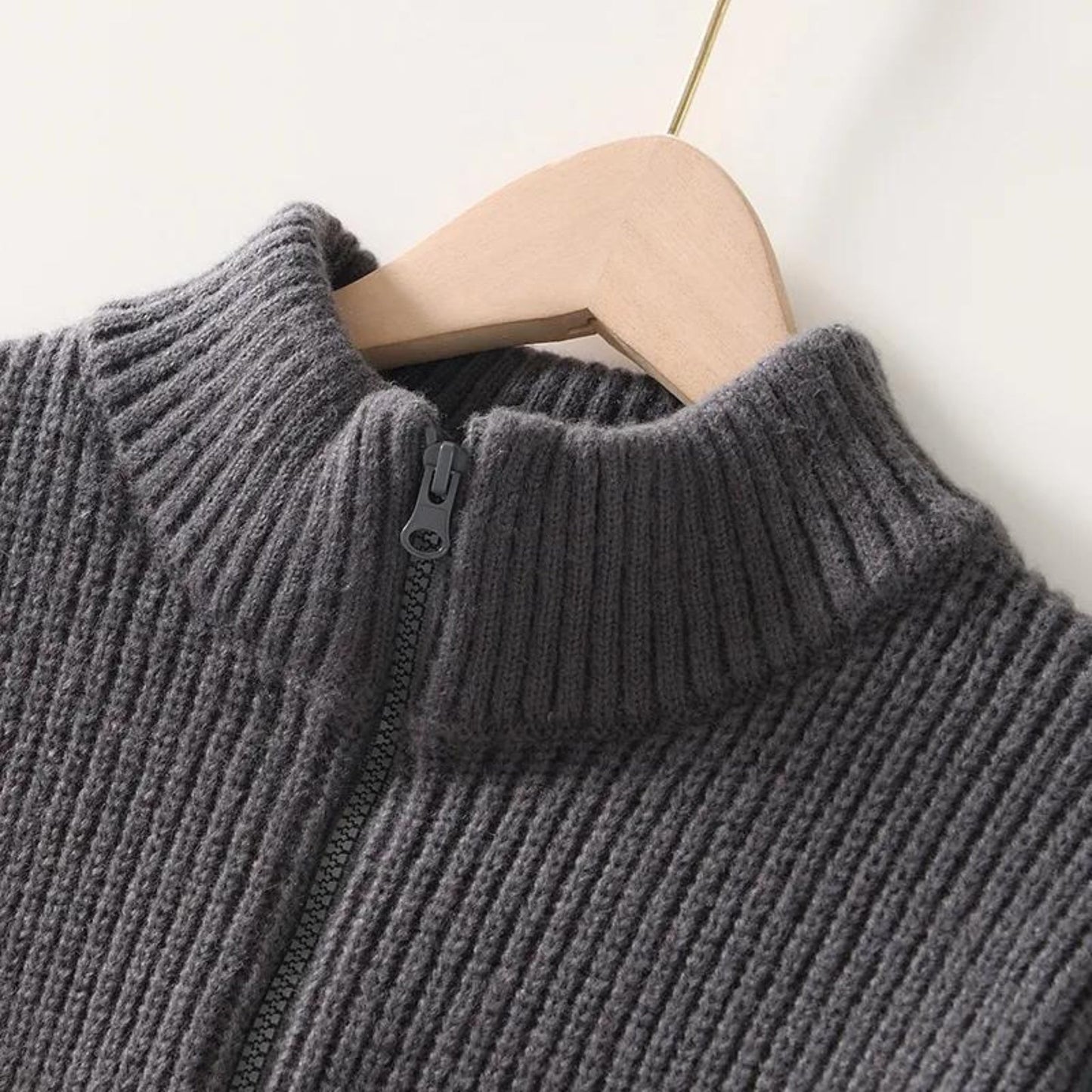Men’s Knit Cardigan Sweater | Zip-Up | Layering Essential