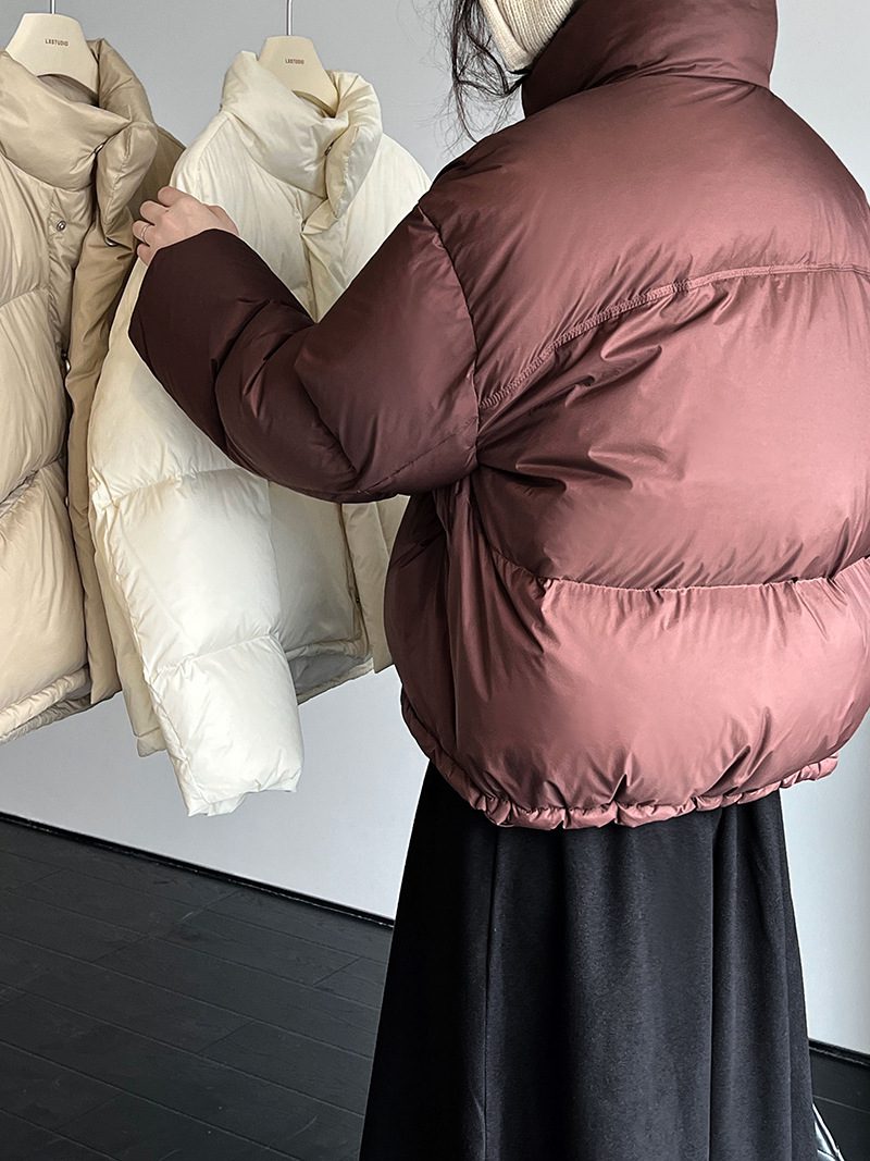 Cropped Puffer Jacket | Warm & Lightweight | Quilted Design | Winter Casual Outerwear