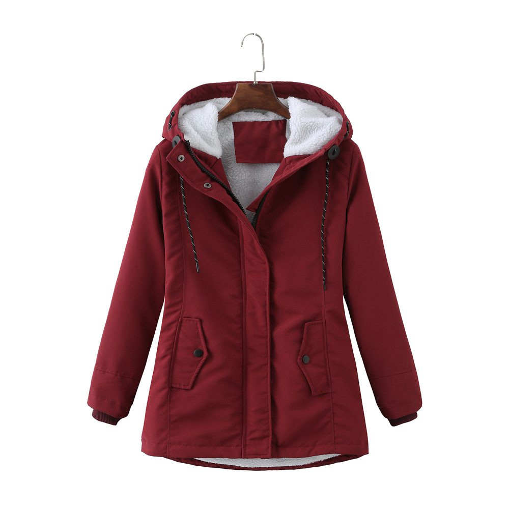 Fleece-Lined Winter Jacket | Polyester | Warm and Versatile