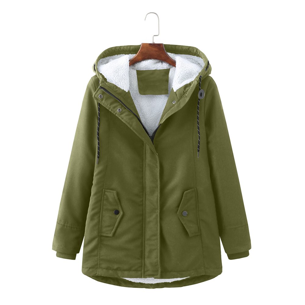 Fleece-Lined Winter Jacket | Polyester | Warm and Versatile