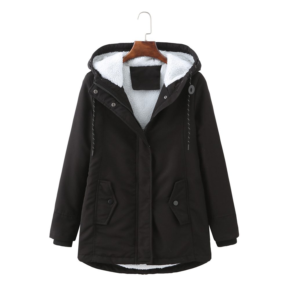 Fleece-Lined Winter Jacket | Polyester | Warm and Versatile