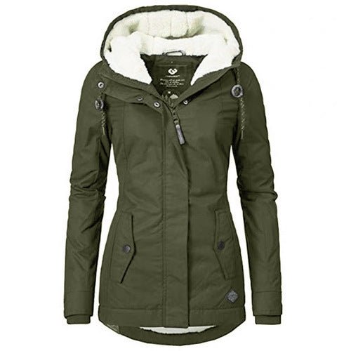 Winter Parka Jacket | Warm Sherpa Lining | Water-Resistant | Cold-Weather Essential