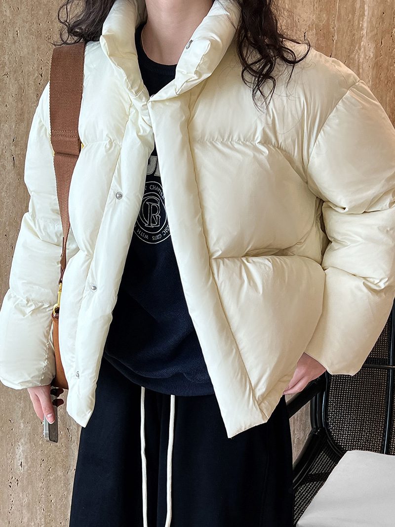 Cropped Puffer Jacket | Warm & Lightweight | Quilted Design | Winter Casual Outerwear