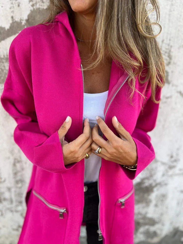 Open-Front Long Cardigan | Lightweight Knit | Relaxed Fit | Versatile Layering