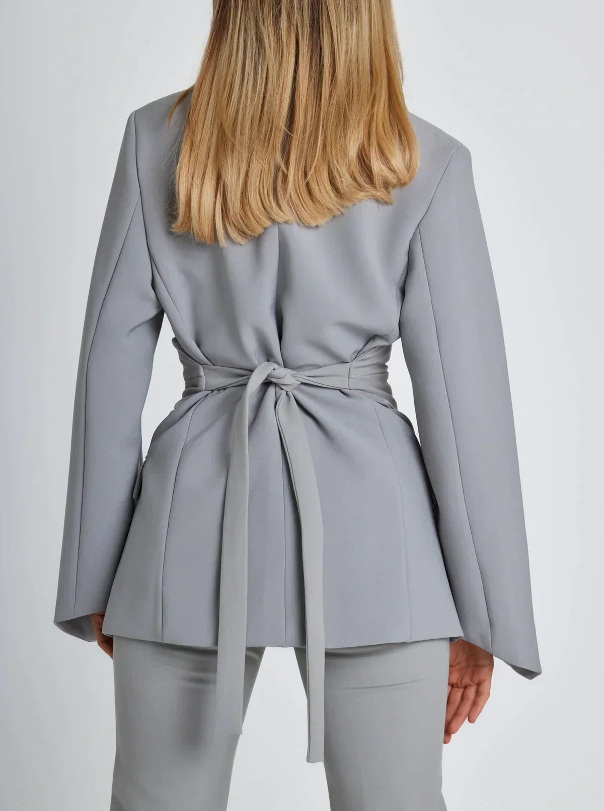 Belted Blazer | Tailored Fit | Formal Layering Essential