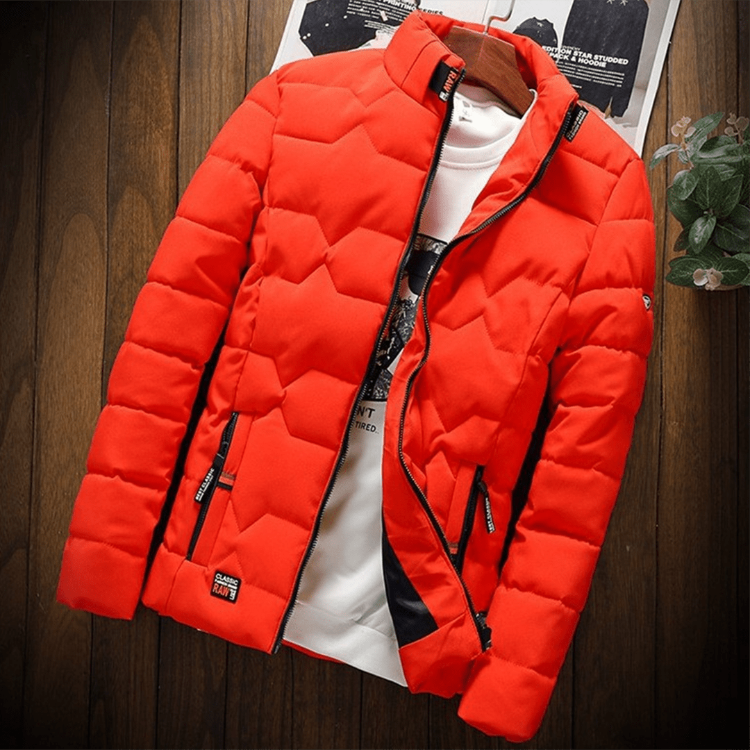 Men's Lightweight Puffer Jacket | Winter Warmth | Quilted Design | Everyday Outerwear