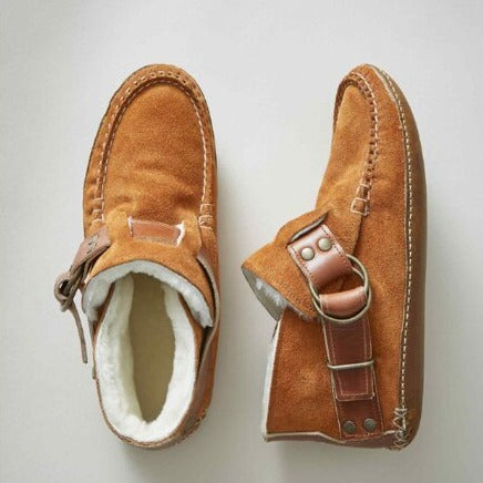 Women's Cat Print Suede Loafers | Casual Slip-On Moccasins | Comfy Everyday Shoes