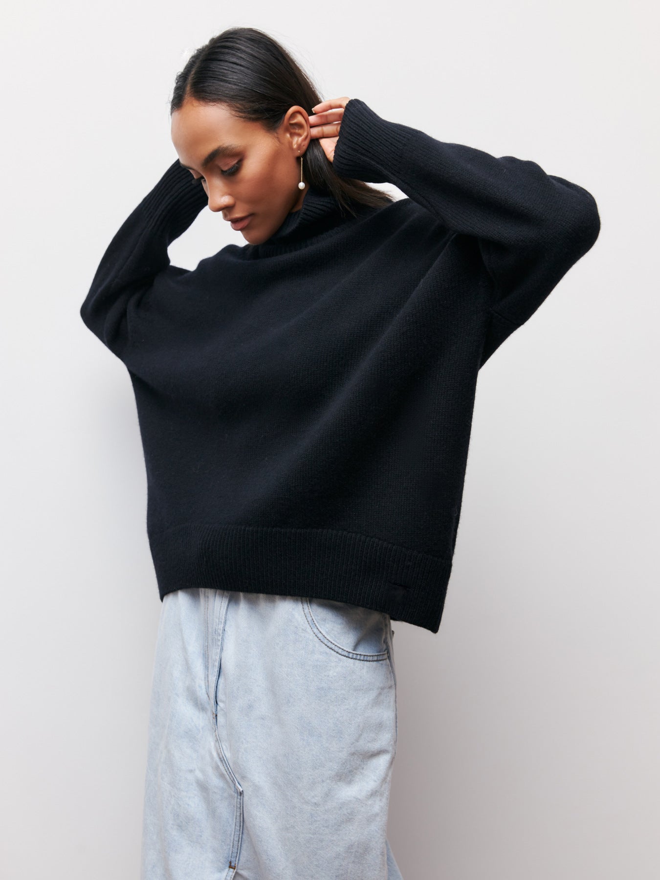 Oversized Turtleneck Sweater | Cosy Knit | Relaxed Fit | Winter Essential