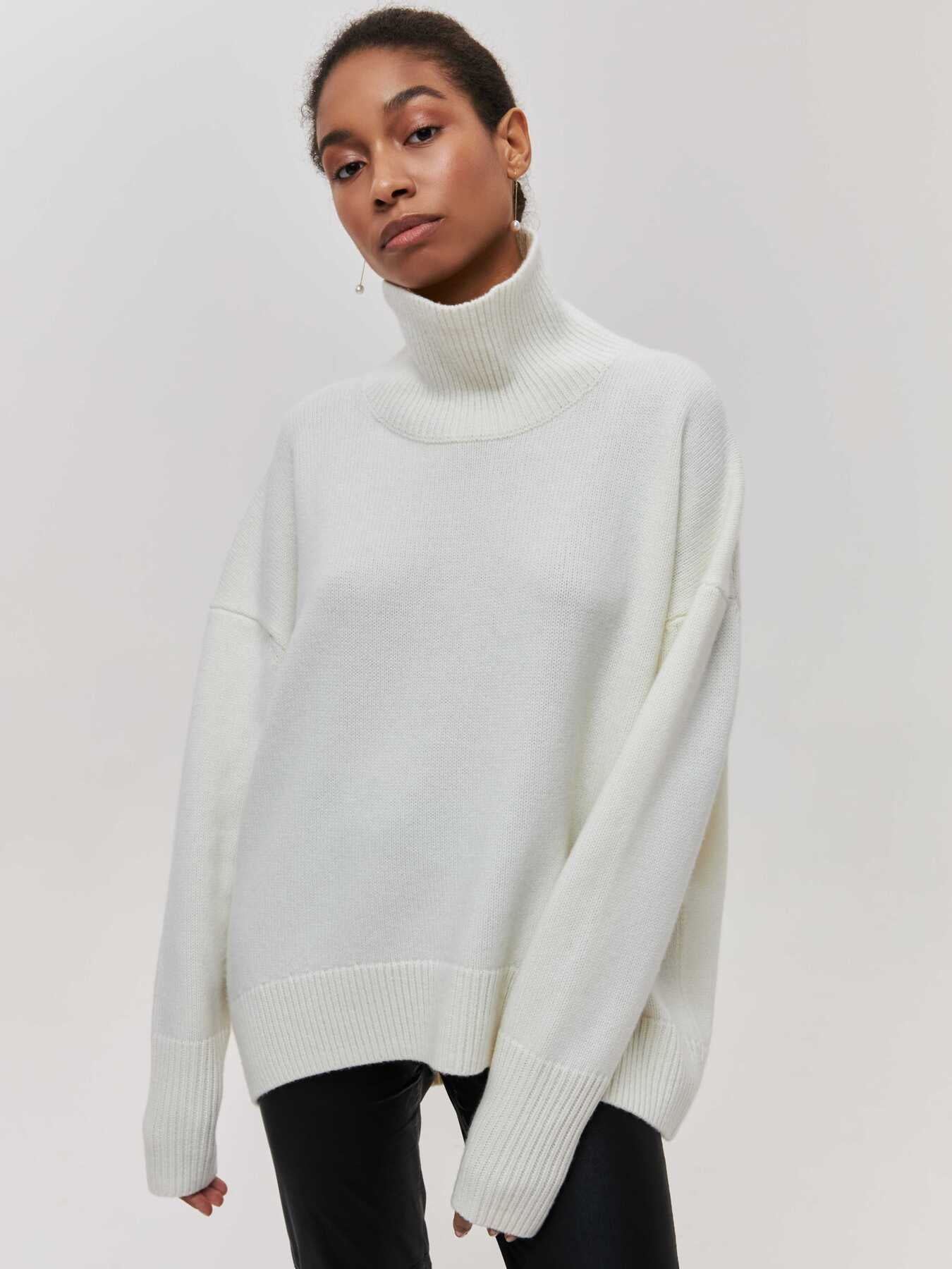 Oversized Turtleneck Sweater | Cosy Knit | Relaxed Fit | Winter Essential