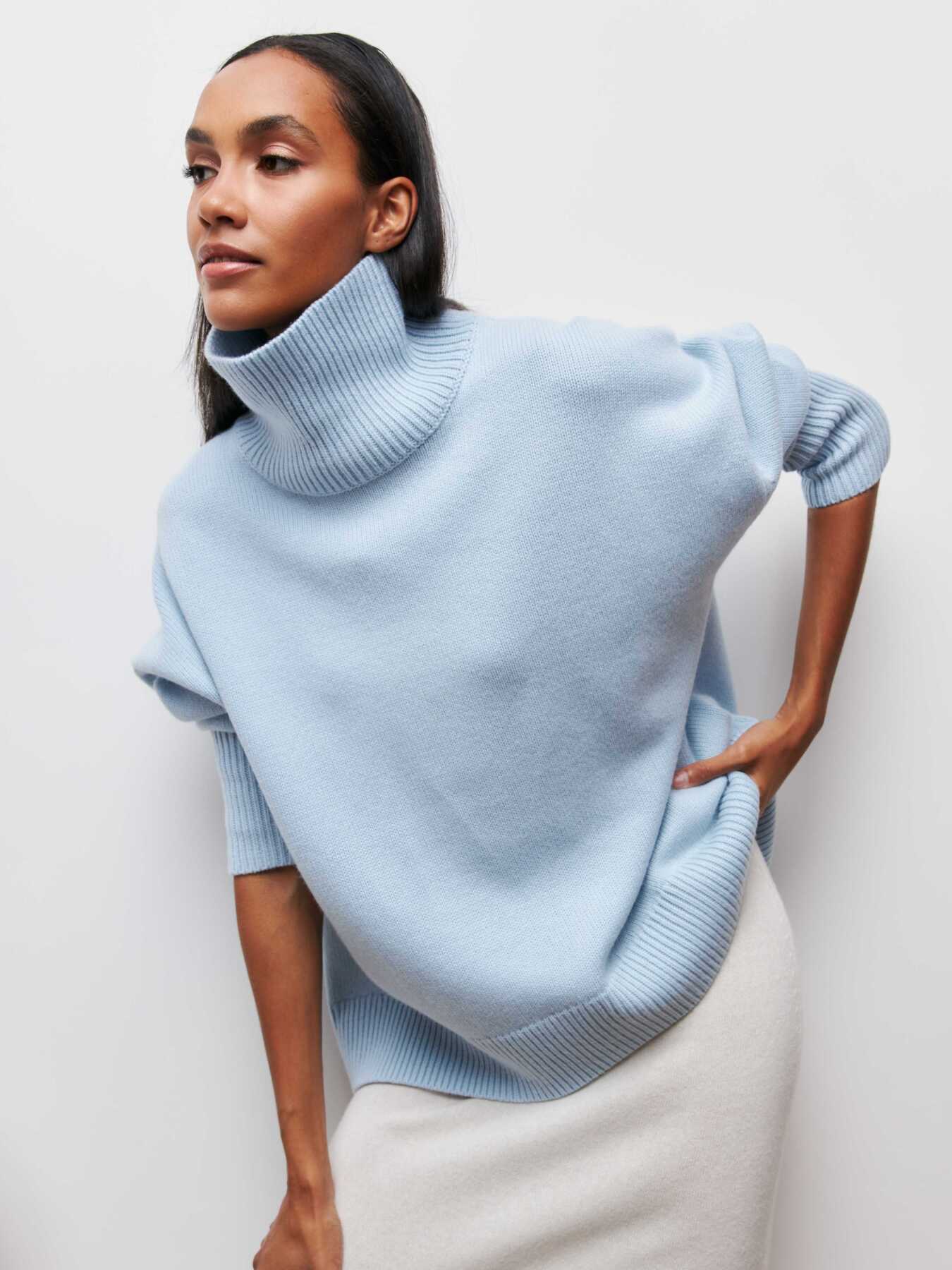 Oversized Turtleneck Sweater | Cosy Knit | Relaxed Fit | Winter Essential
