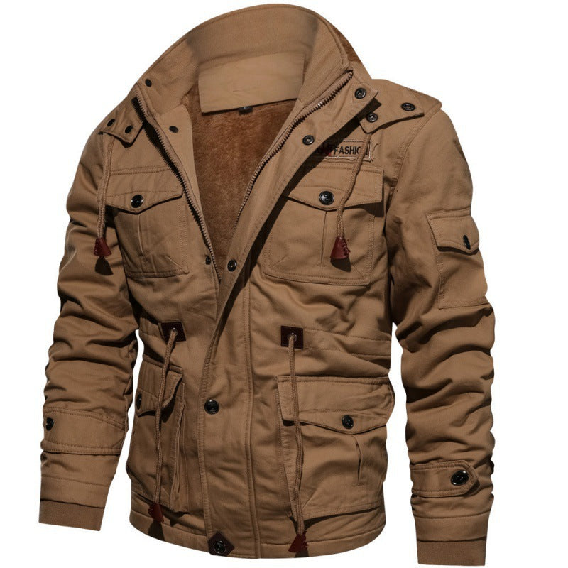 Men’s Utility Jacket | Military-Inspired Casual Outerwear | Warm Transitional Coat Canada