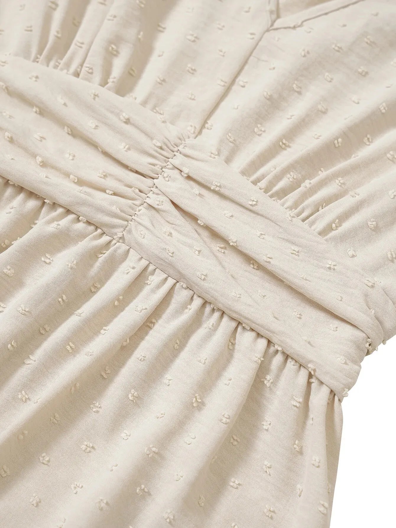 Flutter Sleeve Midi Dress | Ruched Waist & Ruffle Hem | Elegant Summer Dress