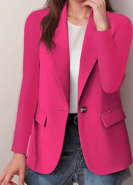 Classic Blazer | Multicolour | Polyester | Elegant and Timeless