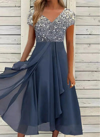 Silver/Blue