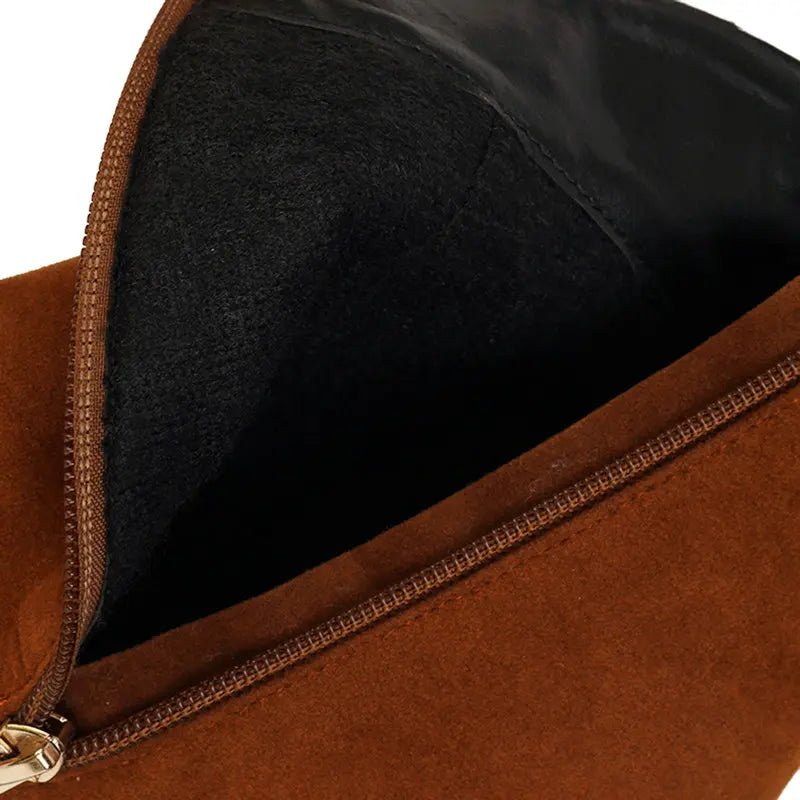 Chunky Heel Platform Ankle Boots | Faux Suede | Lug Sole Design | Fall & Winter Wear