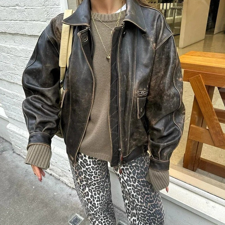 Leopard Print Relaxed Fit Pants | Casual Tapered Leg | Everyday Street Style