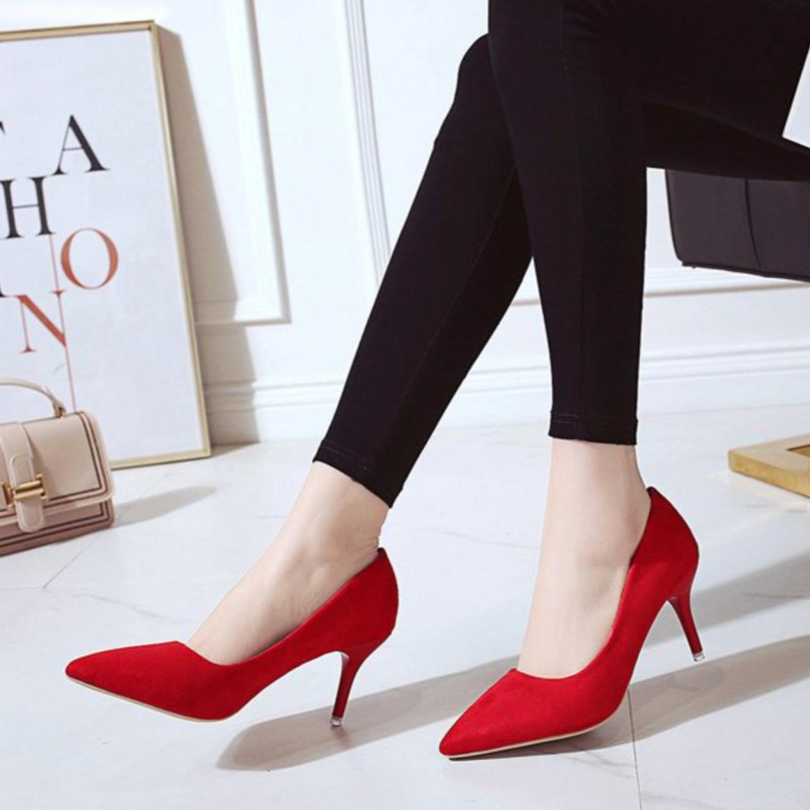 Pointed-Toe Kitten Heel Pumps | Animal Print Finish | Elegant Slip-On Style