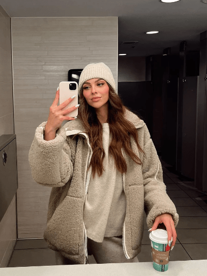 Oversized Sherpa Jacket | Zip-Up Design | Cozy Winter Layer
